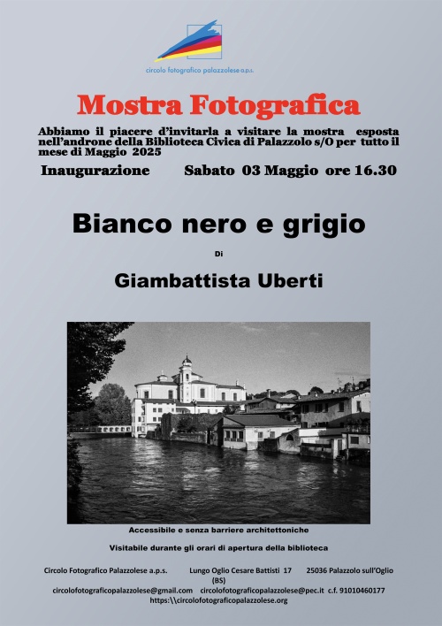 Bianco nero e grigio - 2025