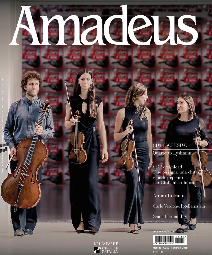 Copertine per rivista Amadeus - Servizi fotografici realizzati per le copertine della rivista di musica classica Amadues durante il periodo di collaborazione con Doc Servizi